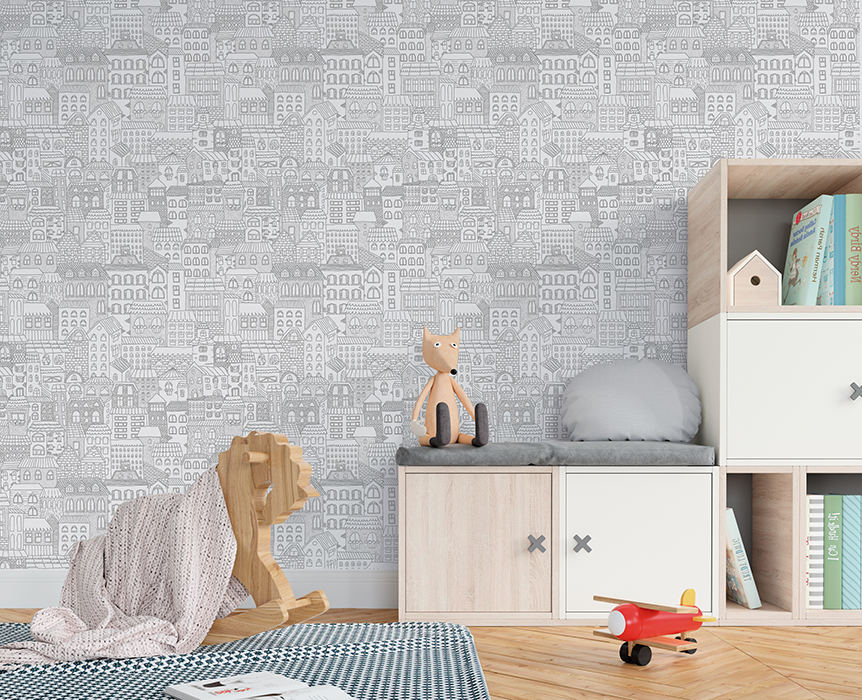 Papel Tapiz Exclusivo DA-017 RIO – Papeles para Niños | Diseño Único para tus Paredes · imagen 1
