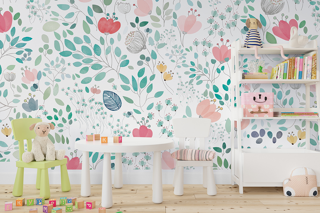 Papel Tapiz Exclusivo DA-027 DESTELLOS DE COLOR – Papeles para Niños | Diseño Único para tus Paredes · imagen 1