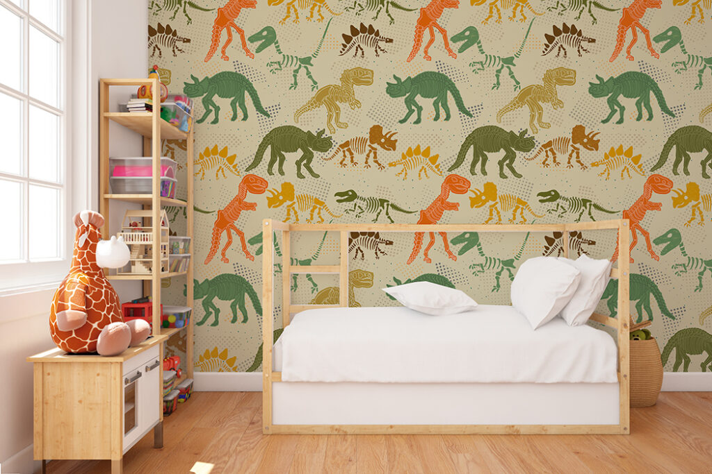 Papel de Colgadura DA-037 BONES – Papeles para Niños | Estilo y Elegancia Mural