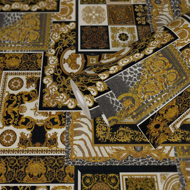 Papel de Colgadura 370483 – Versace | Estilo y Elegancia Mural · imagen 1