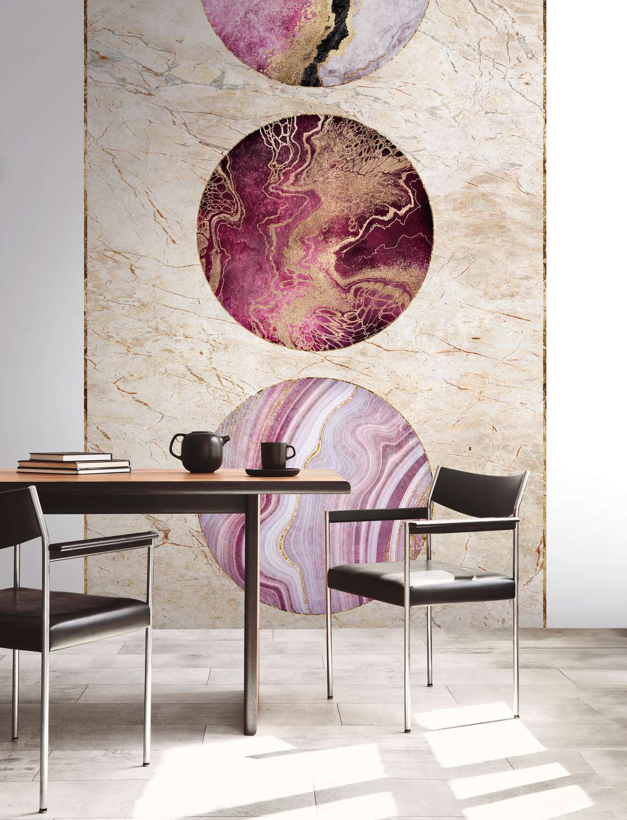 Papel de Colgadura 398511 – Contemporáneo | Estilo y Elegancia Mural · imagen 1