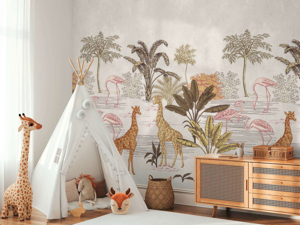 Papel de Colgadura 398751 – Contemporáneo | Estilo y Elegancia Mural