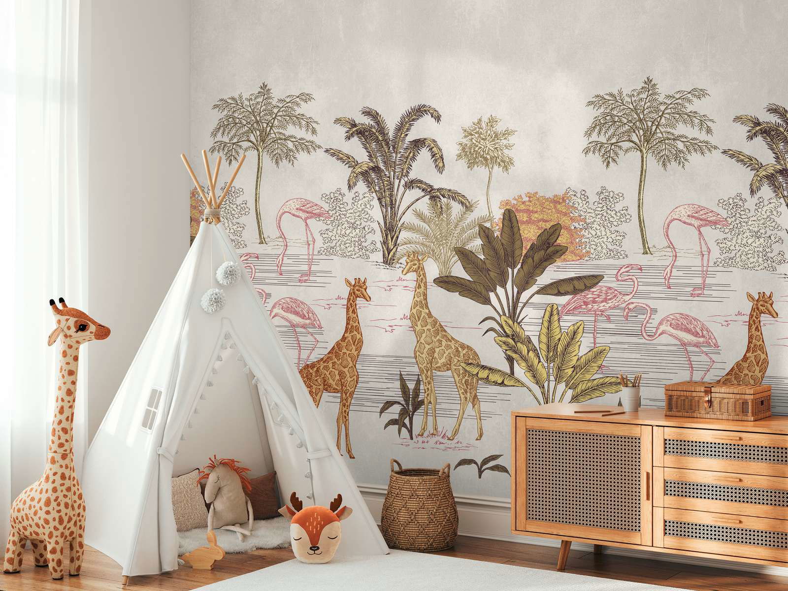 Papel de Colgadura 398751 – Contemporáneo | Estilo y Elegancia Mural · imagen 1