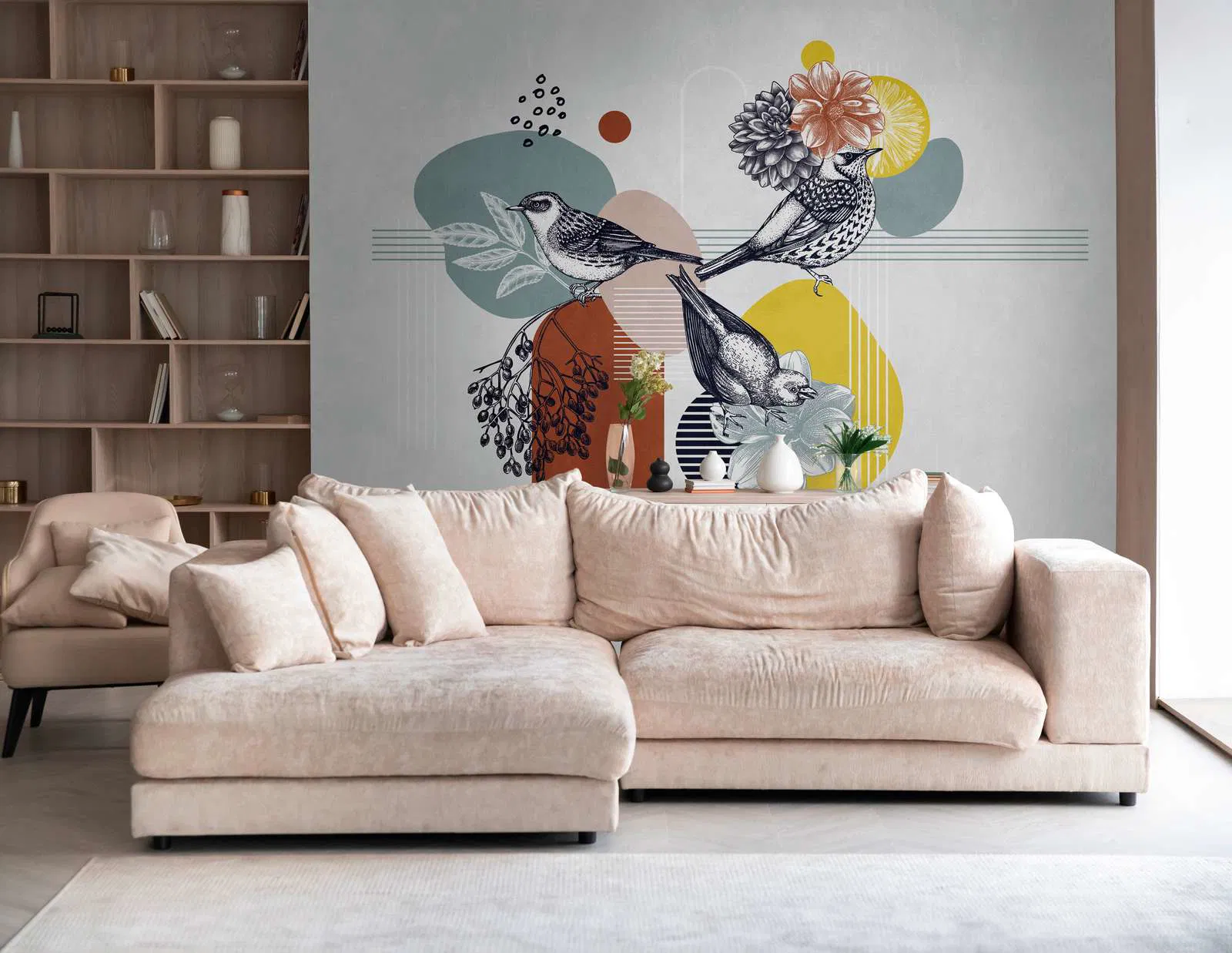 Papel Tapiz Exclusivo 399101 – Contemporáneo | Diseño Único para tus Paredes · imagen 1