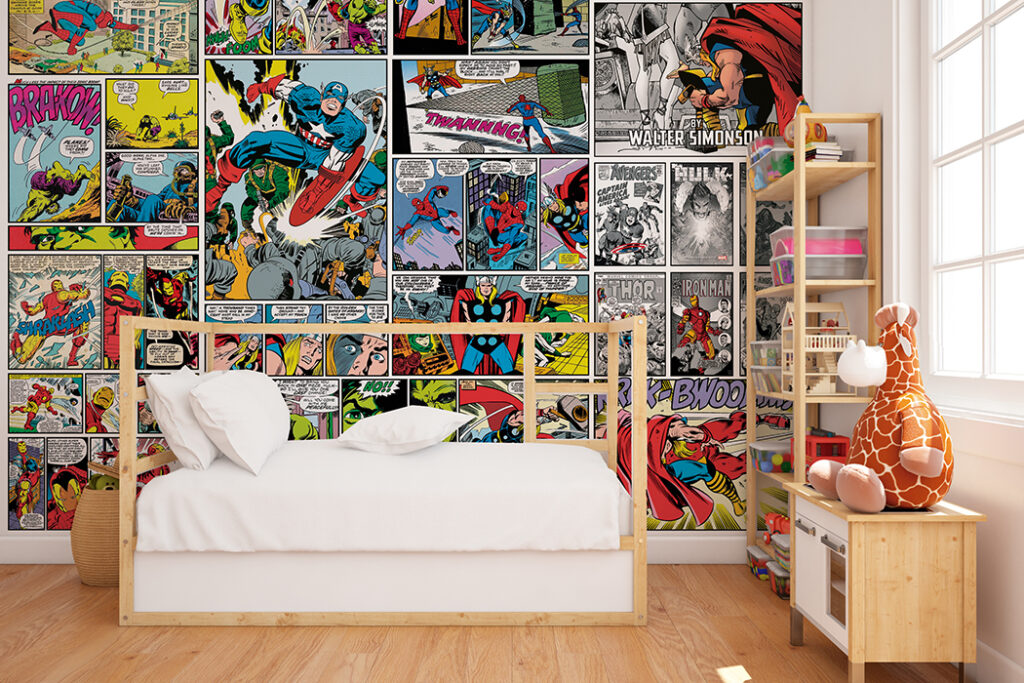 Papel Tapiz DA-045 MIS PODERES – Papeles para Niños | Arte en cada Pared