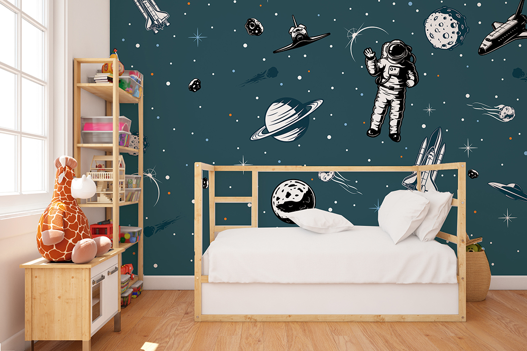 Papel Tapiz Exclusivo DA-055 VIAJE AL INFINITO – Papeles para Niños | Diseño Único para tus Paredes · imagen 1