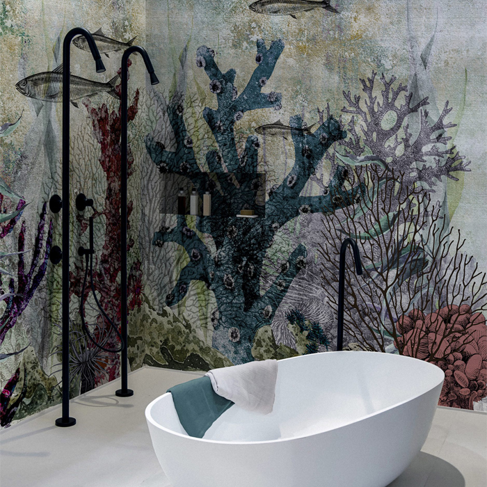 Papel Tapiz Coral – Papeles Importados | Arte en cada Pared