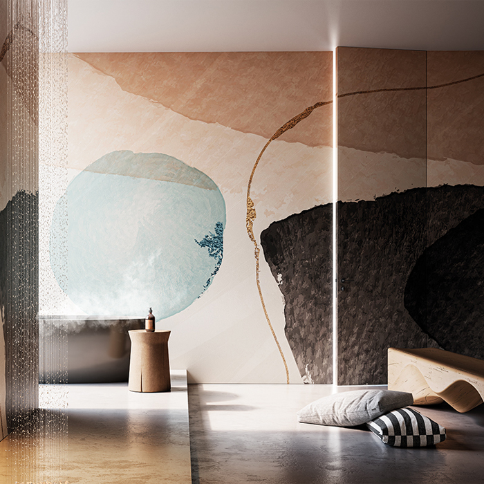 Papel de Colgadura Ego – Papeles Importados | Estilo y Elegancia Mural · imagen 1