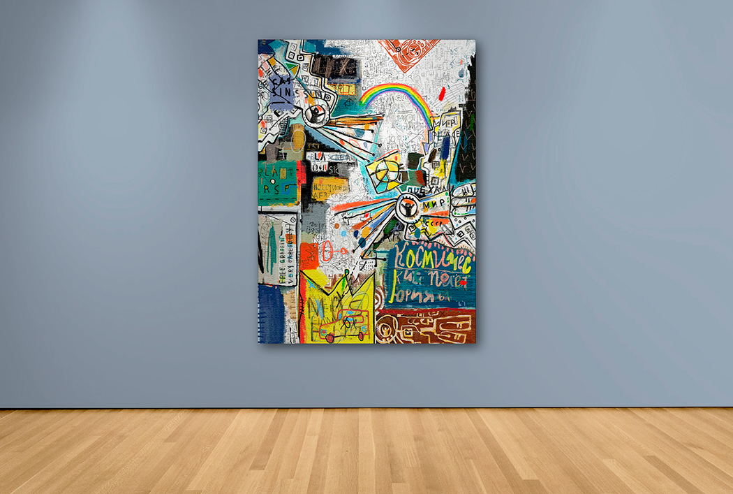 Obra de Arte Free Graffiti – Cuadros y Arte | Decoración de Alto Impacto · imagen 1