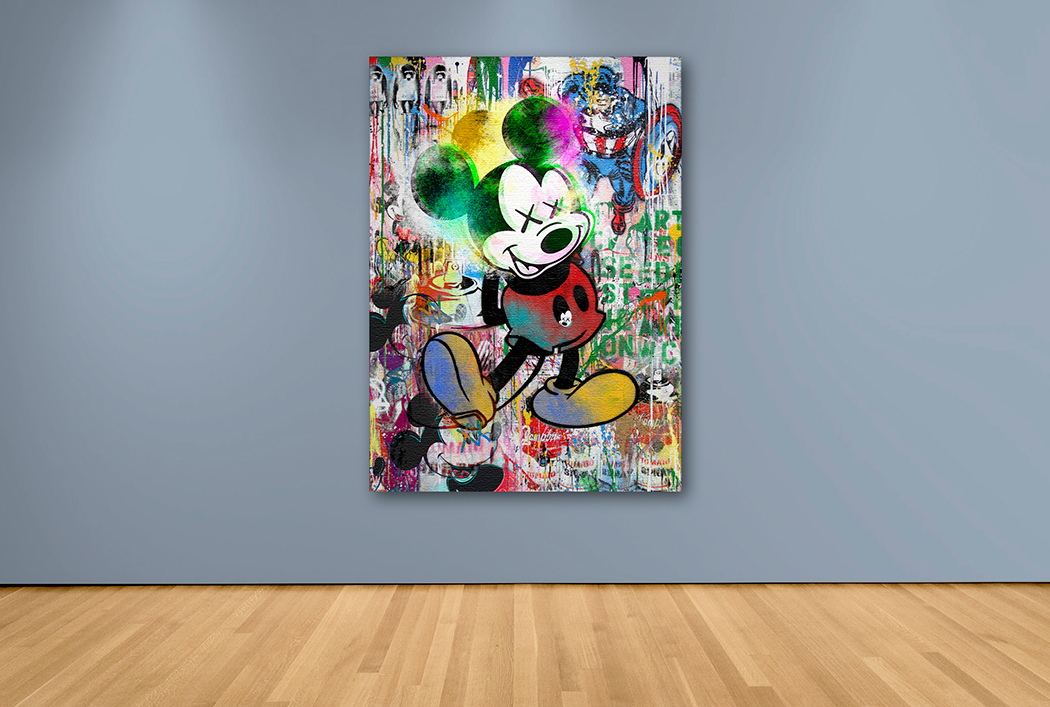 Obra de Arte Mickey – Cuadros y Arte | Decoración de Alto Impacto