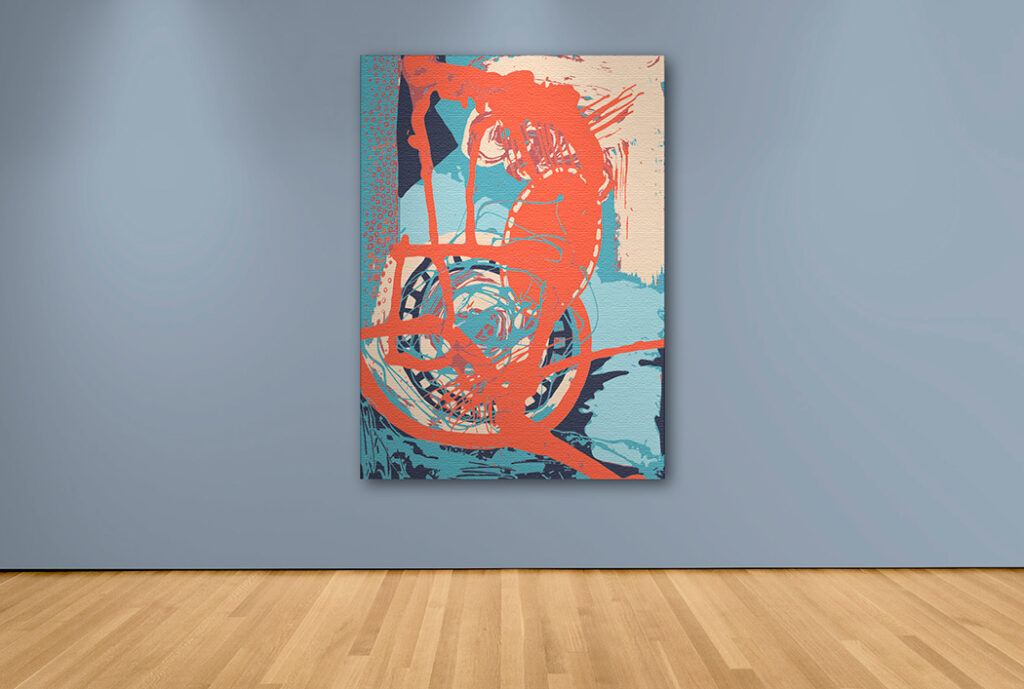 Pieza Decorativa Exclusiva Rueca – Cuadros y Arte | Decora con Arte