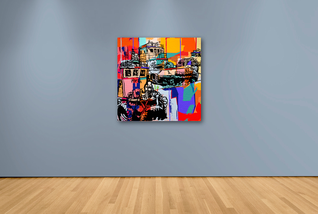 Obra de Arte War – Cuadros y Arte | Decoración de Alto Impacto