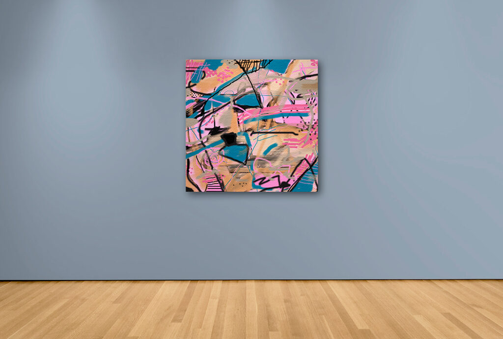 Obra de Arte Memphis – Cuadros y Arte | Decoración de Alto Impacto