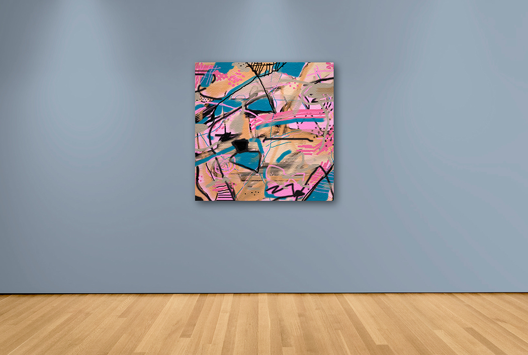 Obra de Arte Memphis – Cuadros y Arte | Decoración de Alto Impacto · imagen 1