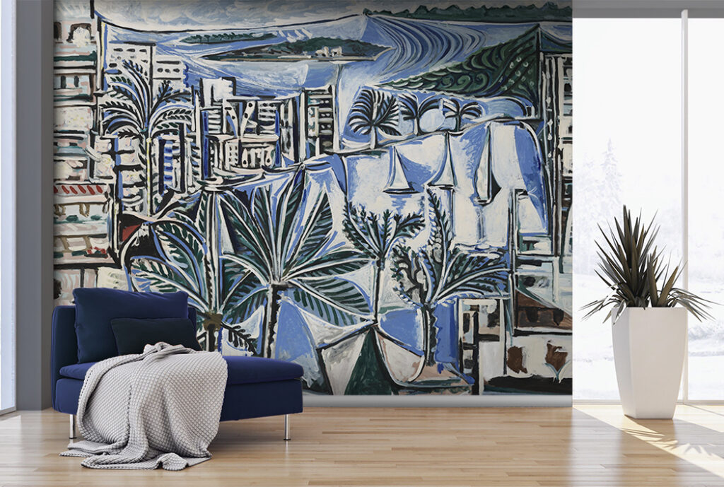 Papel Tapiz Exclusivo El gran Mediterráneo – Made in Haus | Diseño Único para tus Paredes