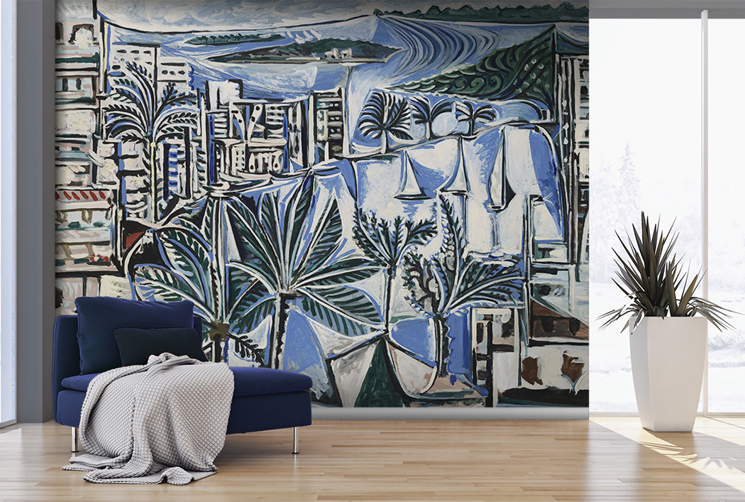 Papel Tapiz Exclusivo El gran Mediterráneo – Made in Haus | Diseño Único para tus Paredes