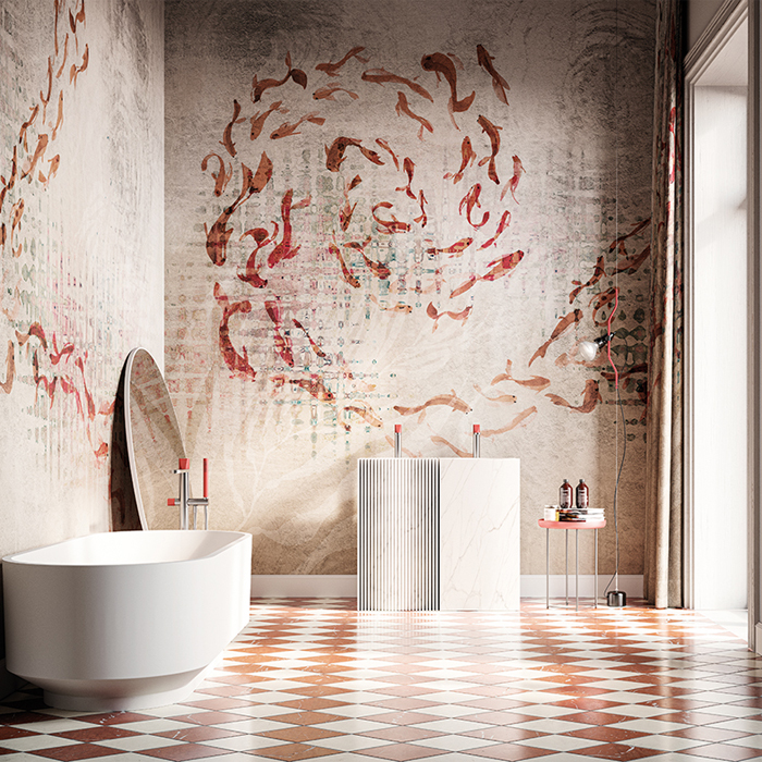 Papel Tapiz Hiroko – Papeles Importados | Arte en cada Pared · imagen 1