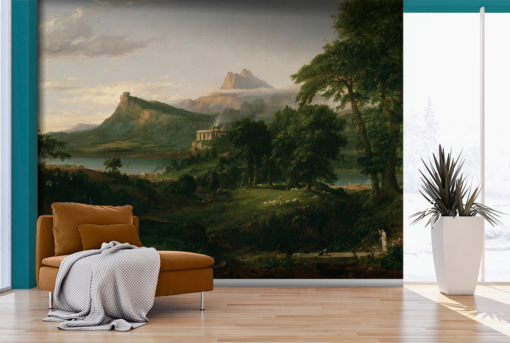 Papel Tapiz Exclusivo La Arcadia – Made in Haus | Diseño Único para tus Paredes