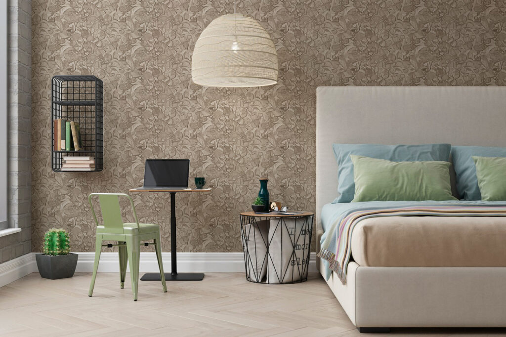 Papel de Colgadura Cocuelo Crema – Made in Haus | Estilo y Elegancia Mural