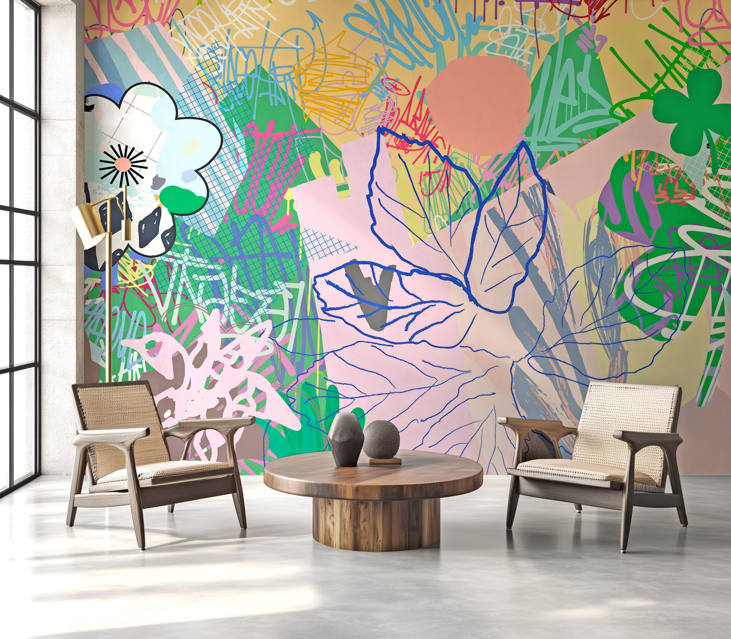 Mural Decorativo LUCKY – Made in Haus | Transforma tu Espacio · imagen 1