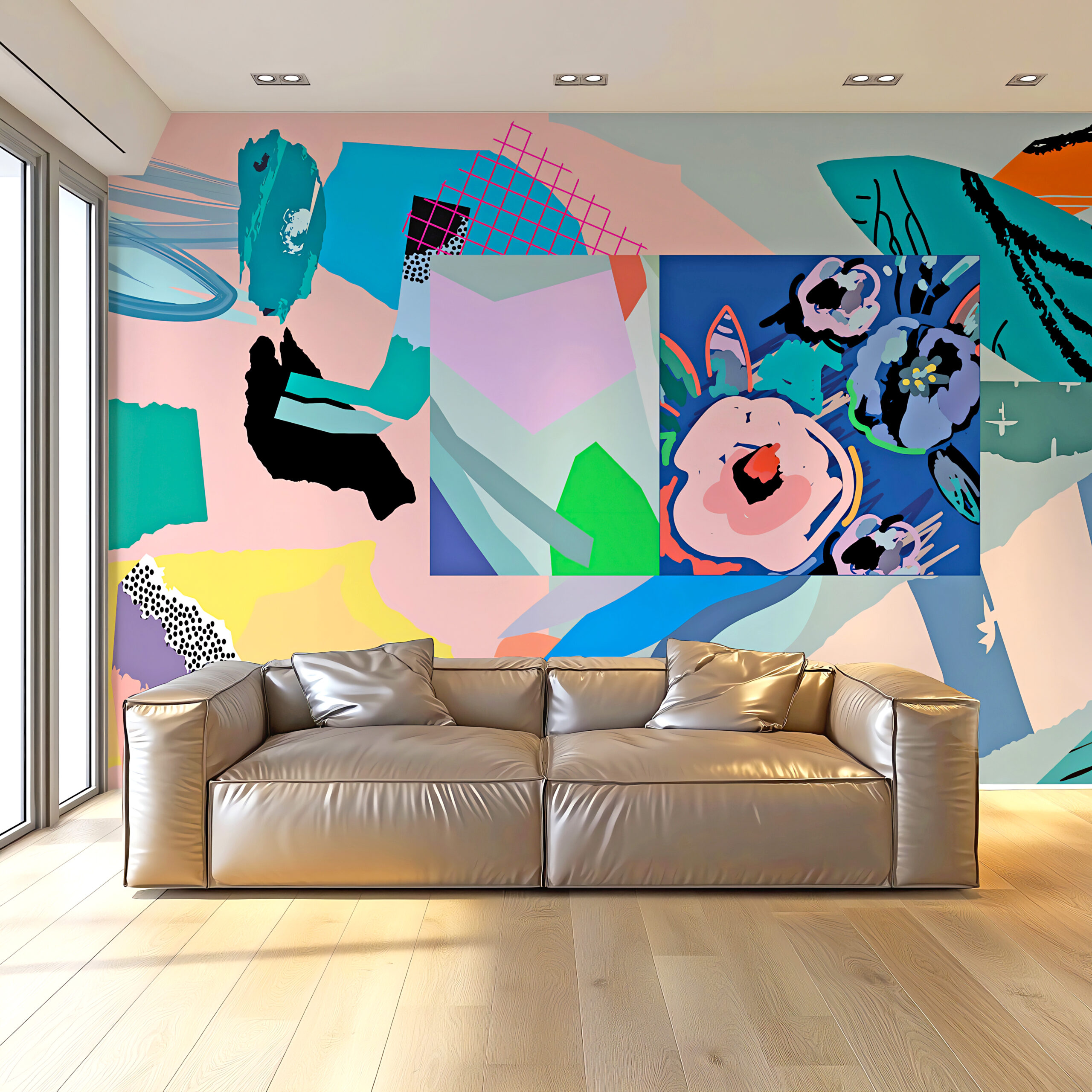 Papel de Colgadura CLIFORD – Made in Haus | Estilo y Elegancia Mural · imagen 1