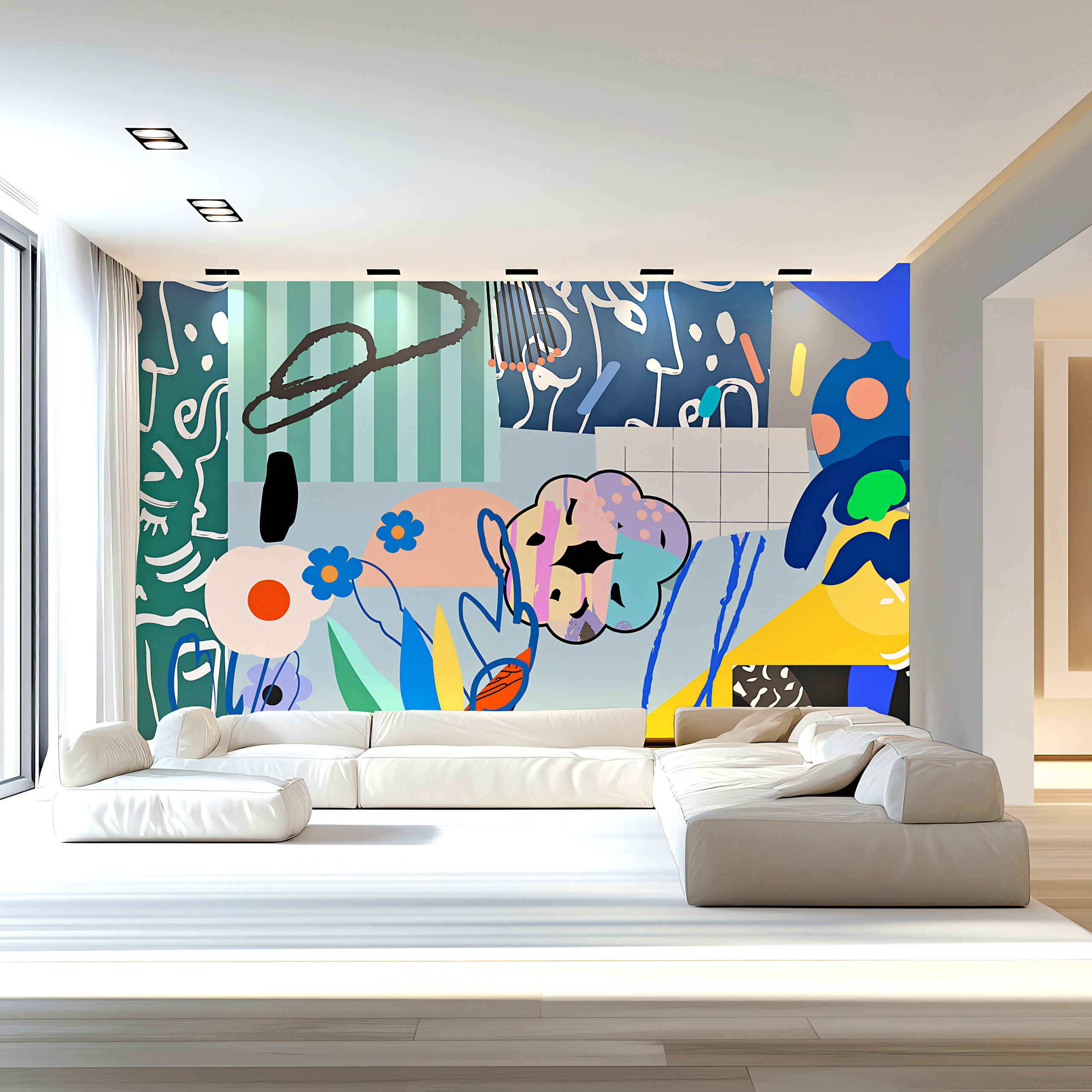 Mural Decorativo FACES – Made in Haus | Transforma tu Espacio