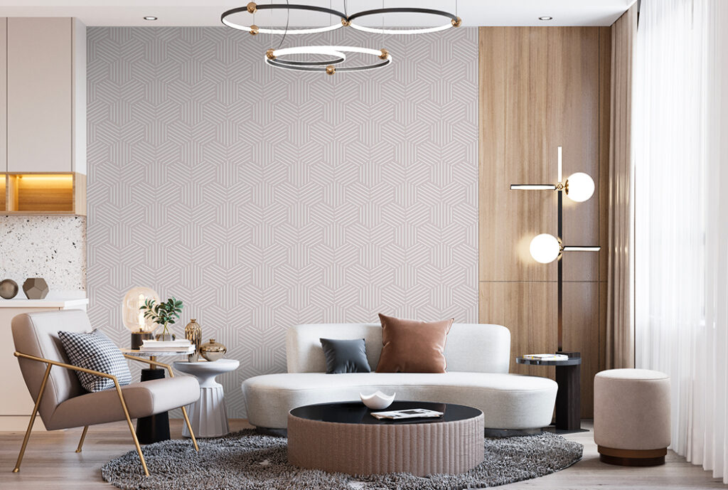 Papel de Colgadura Tejido Orquídea – Made in Haus | Estilo y Elegancia Mural