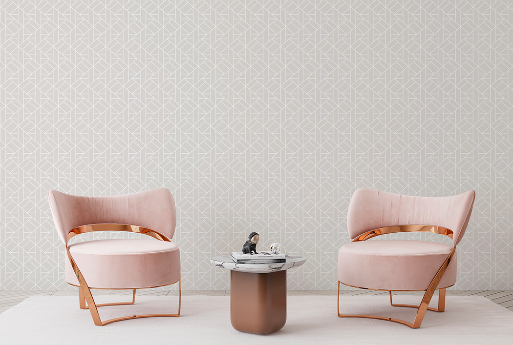 Papel de Colgadura Boreal Beige – Made in Haus | Estilo y Elegancia Mural · imagen 1