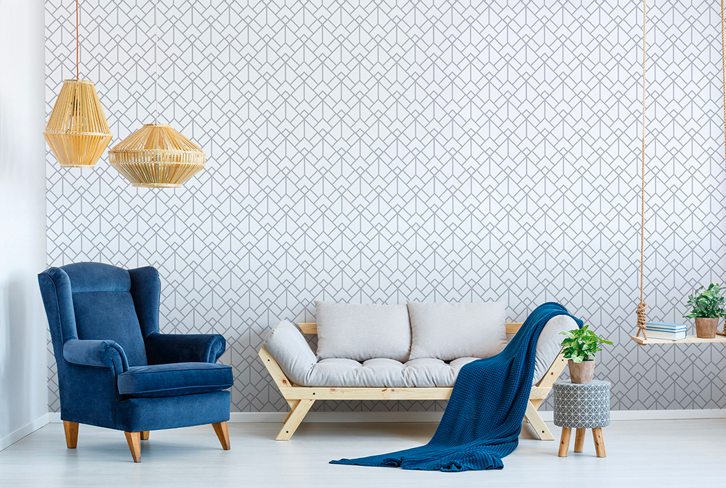 Mural Decorativo Chameleon Gris Humo – Made in Haus | Transforma tu Espacio · imagen 1