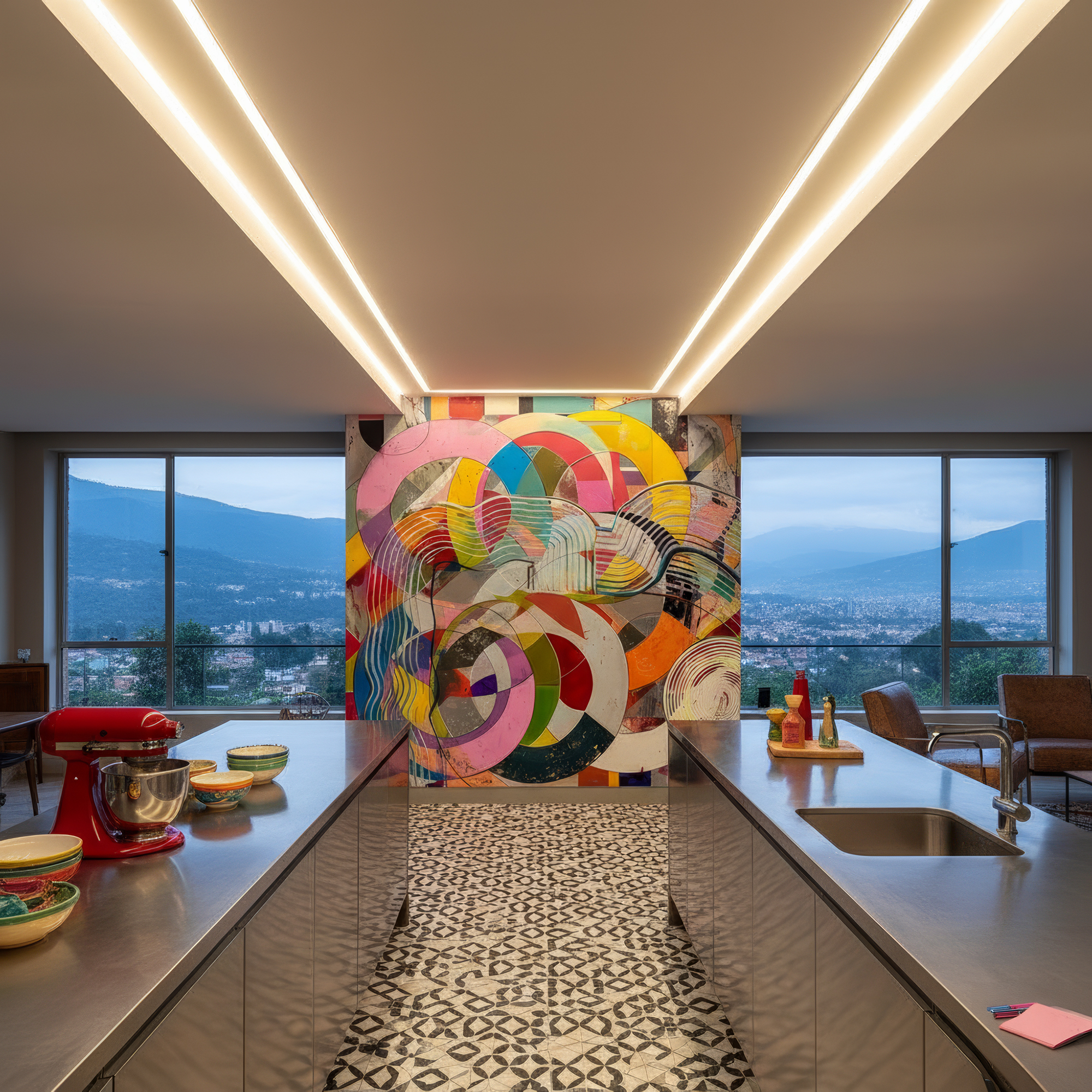 Papel de Colgadura La Valvanera – Made in Haus | Estilo y Elegancia Mural · imagen 1