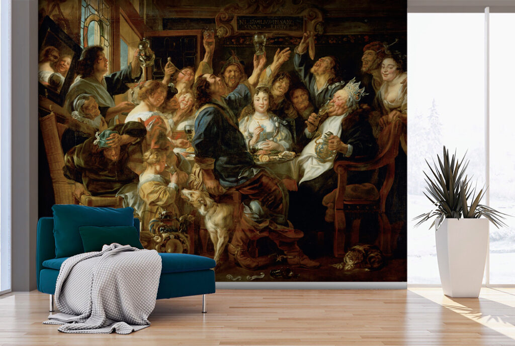 Mural Decorativo The Feast of the Bean King – Made in Haus | Transforma tu Espacio