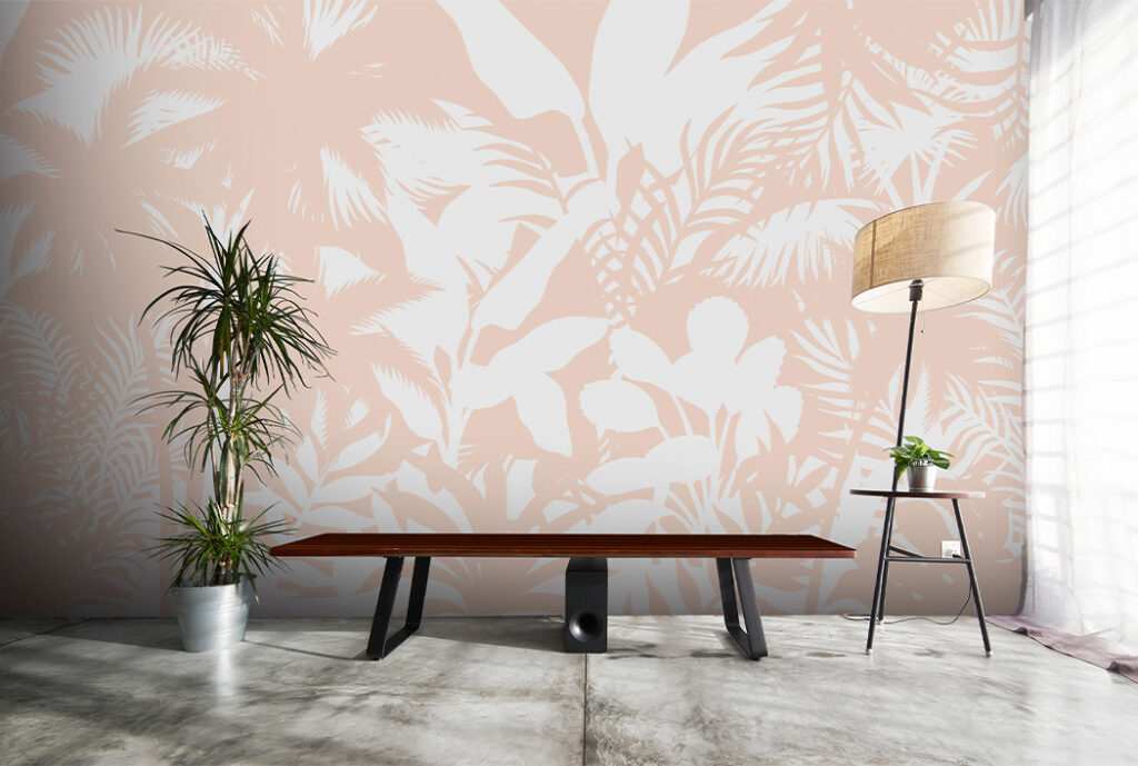 Papel Tapiz Tropicalia Palo de Rosa – Made in Haus | Arte en cada Pared