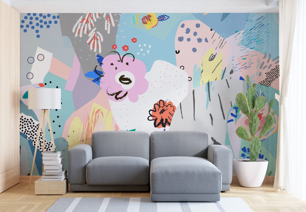 Mural Decorativo FLORES – Made in Haus | Transforma tu Espacio