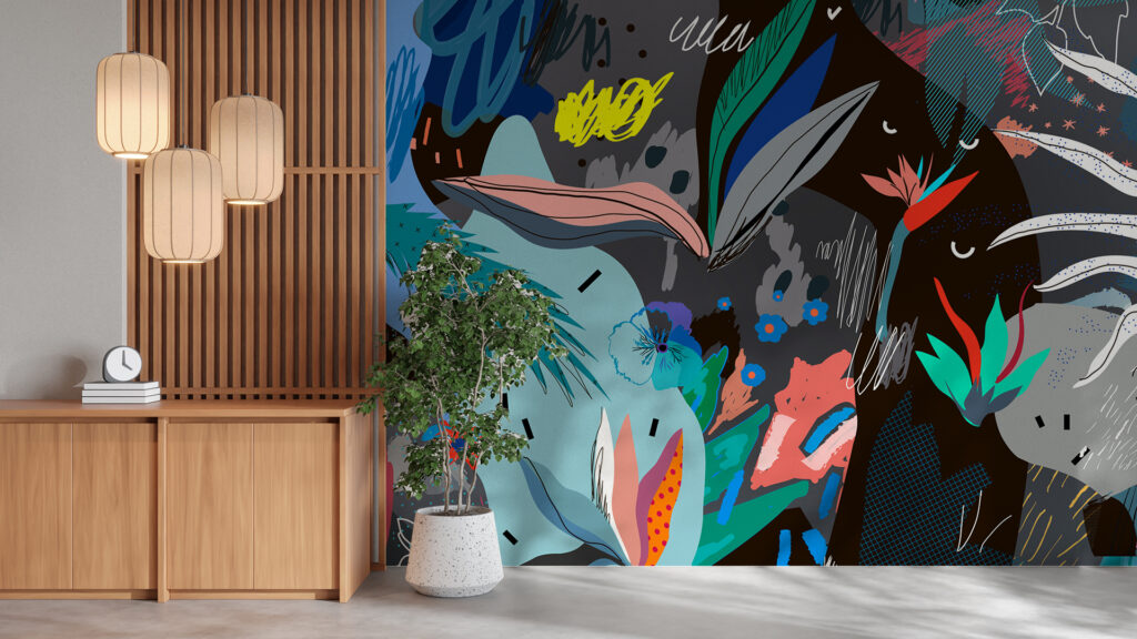 Papel Tapiz Exclusivo MIM-007 MISTERIO – Made in Haus | Diseño Único para tus Paredes