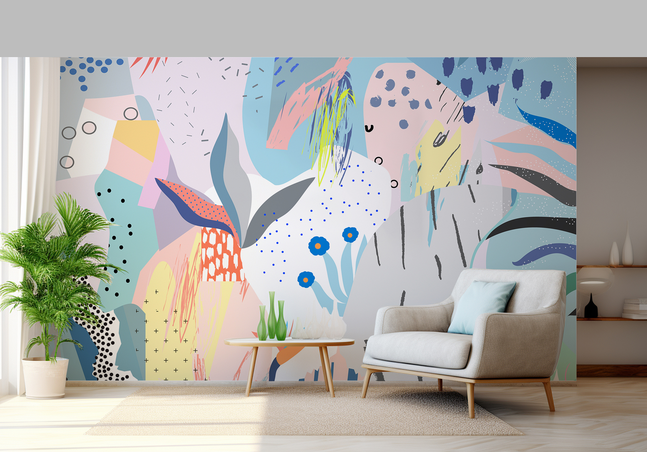 Papel de Colgadura MOMENTO IDEAL – Made in Haus | Estilo y Elegancia Mural