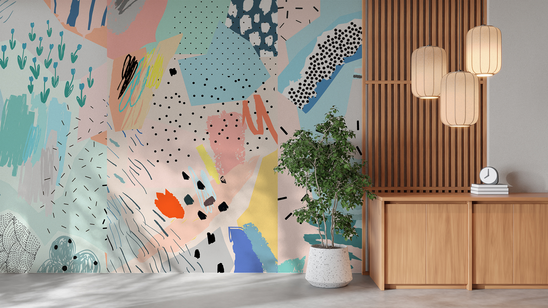 Papel de Colgadura VIDA – Made in Haus | Estilo y Elegancia Mural