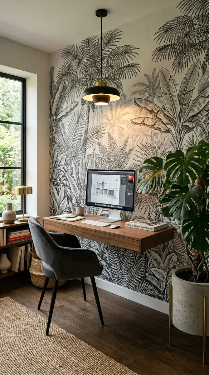 Styling de interiores con murales de lujo