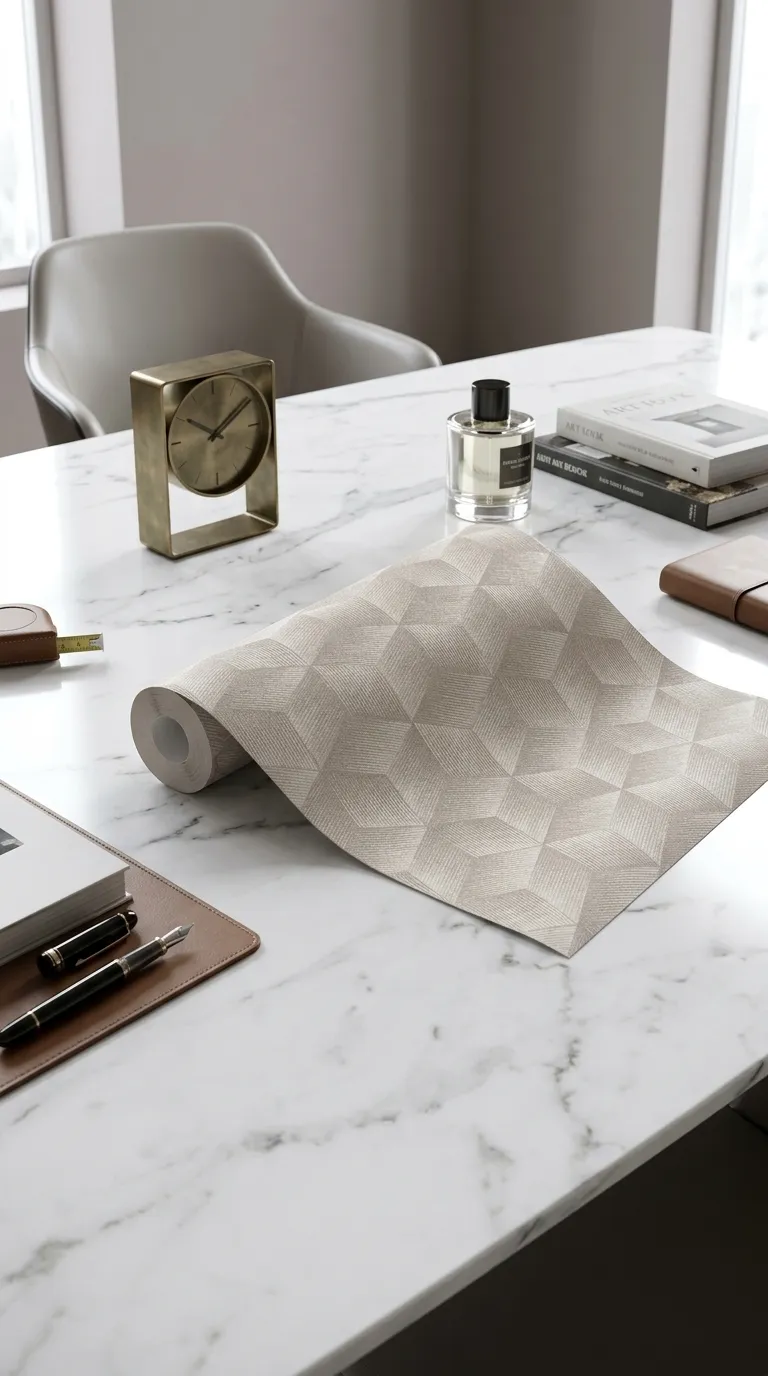 Papel tapiz Natural Living textura madera europea para interiores premium Bogotá