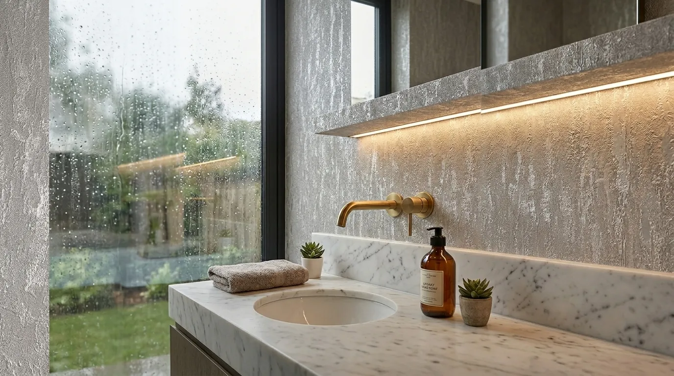 Papel de colgadura premium para baño — Lirolhaus Bogotá