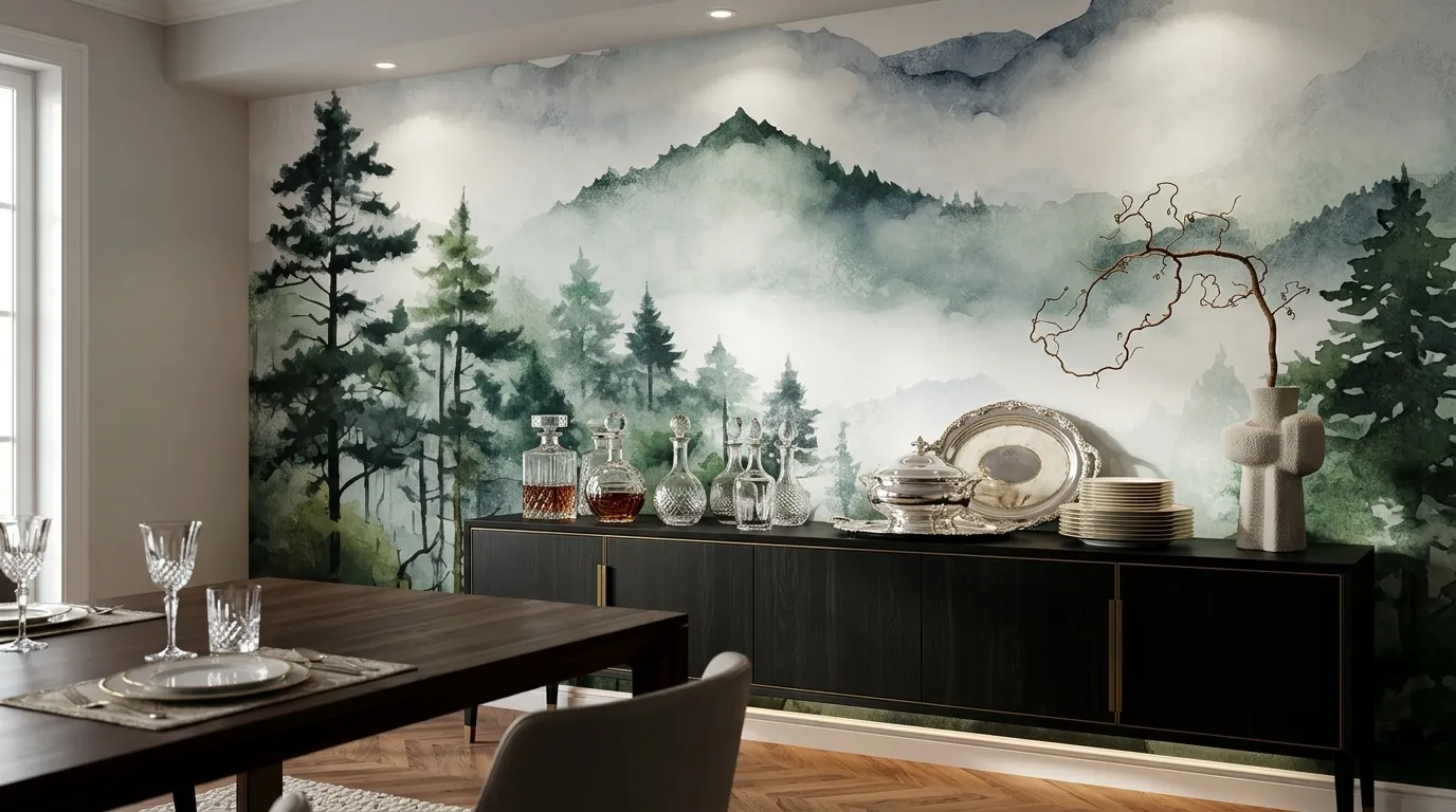 Papel Tapiz Para Comedor Lirolhaus Papel Tapiz En Bogota 3